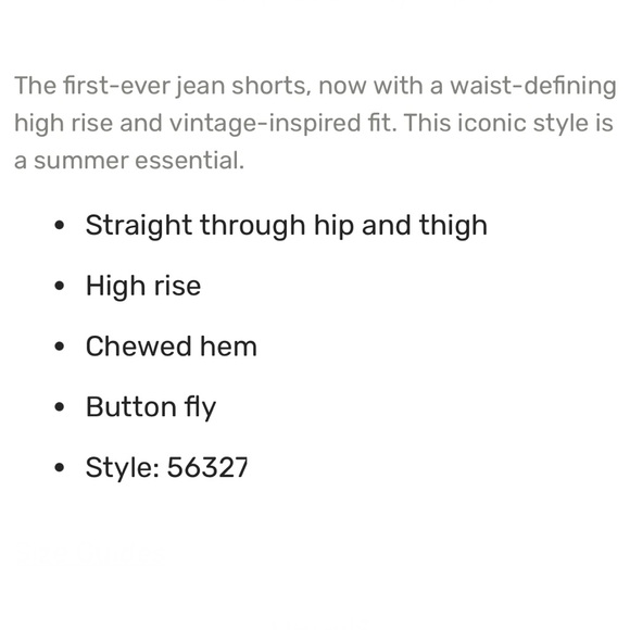 Levi’s 501 High Waist Shorts - Picture 11 of 13